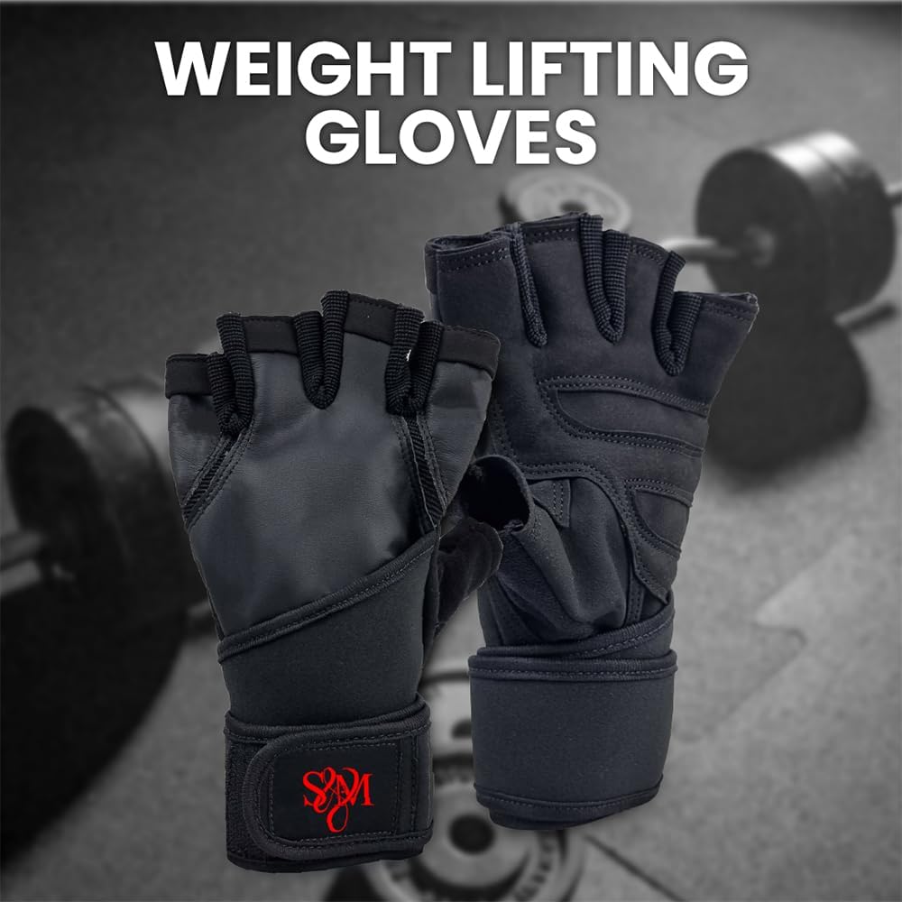 S&M Fitness Gloves, Training Gloves for Workout