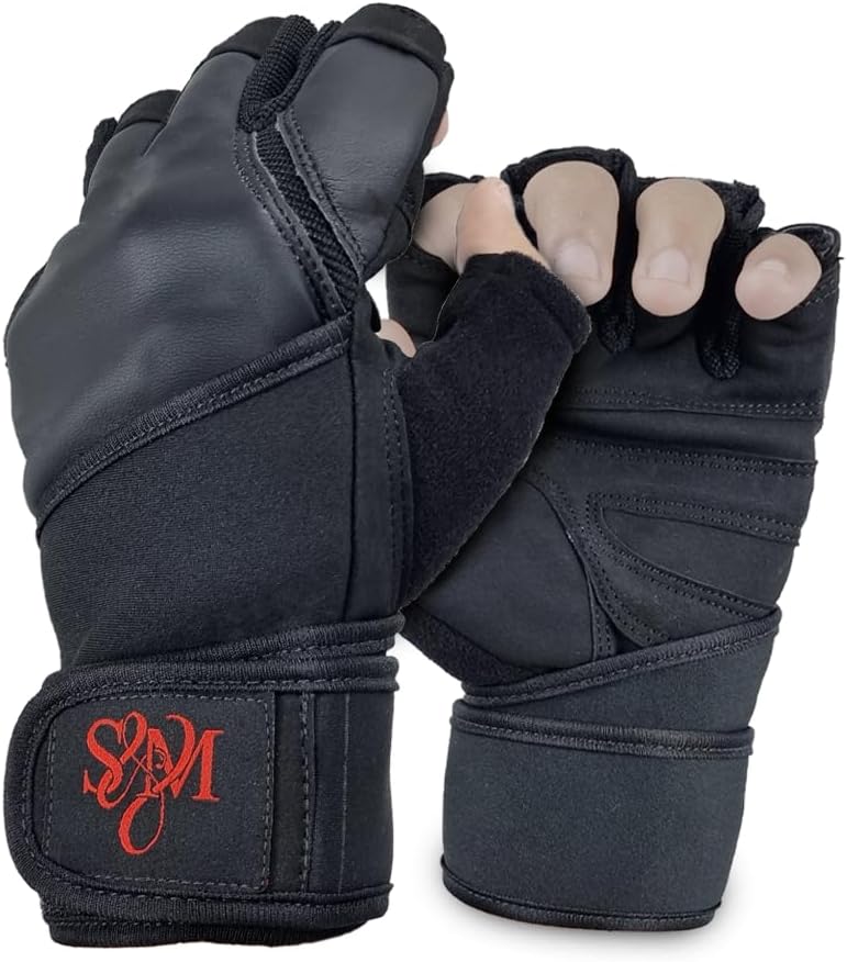 S&M Fitness Gloves, Training Gloves for Workout